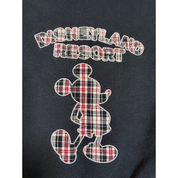 Disney Parks Disneyland Resort Small Reversible Plaid Mickey Zipper Hoodie - Picture 7 of 7